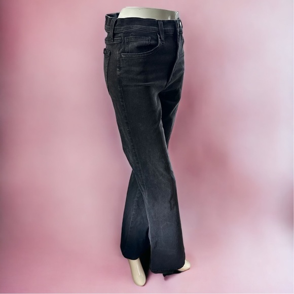 Joe’s Jeans Flare mid-rise spandex SZ 28 Shainia Rich Dark Grey -only wore once - Picture 5 of 8